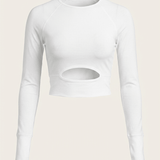 EFFORTLESS CROPPED TOP - ILUS LABEL
