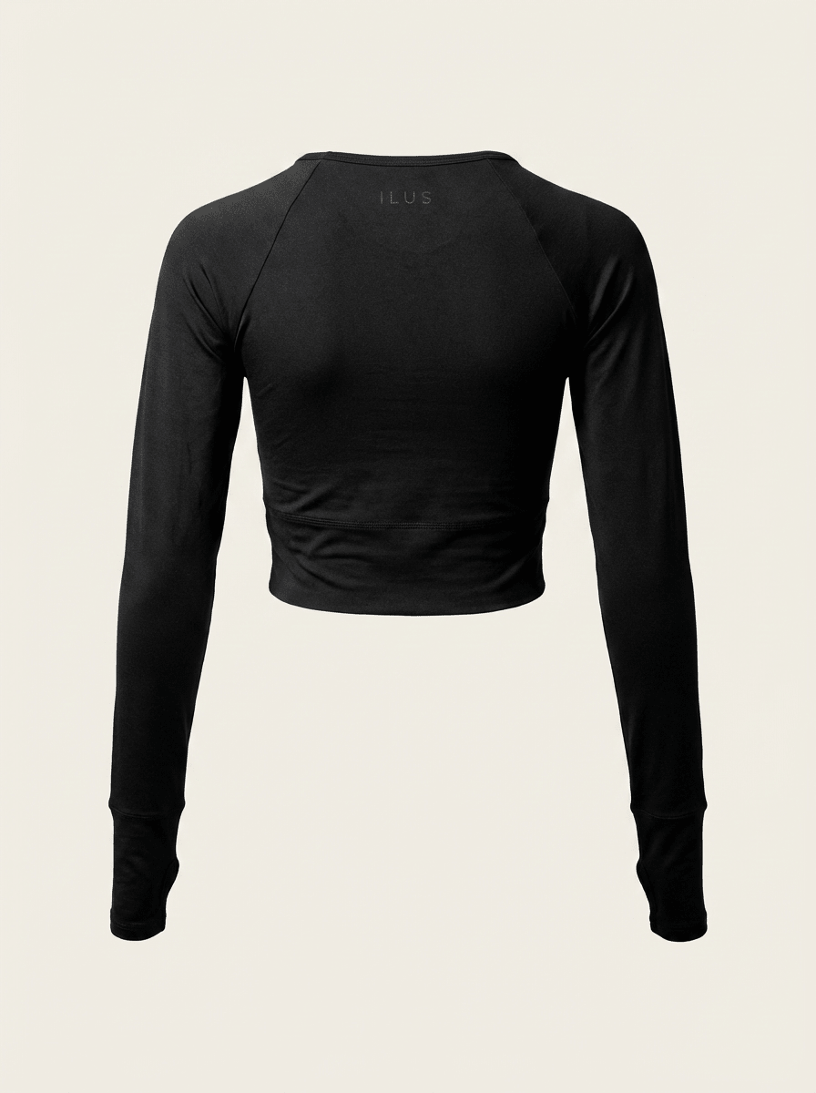 EFFORTLESS CROPPED TOP - ILUS LABEL