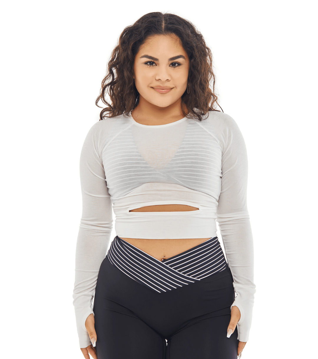 EFFORTLESS CROPPED TOP - ILUS LABEL