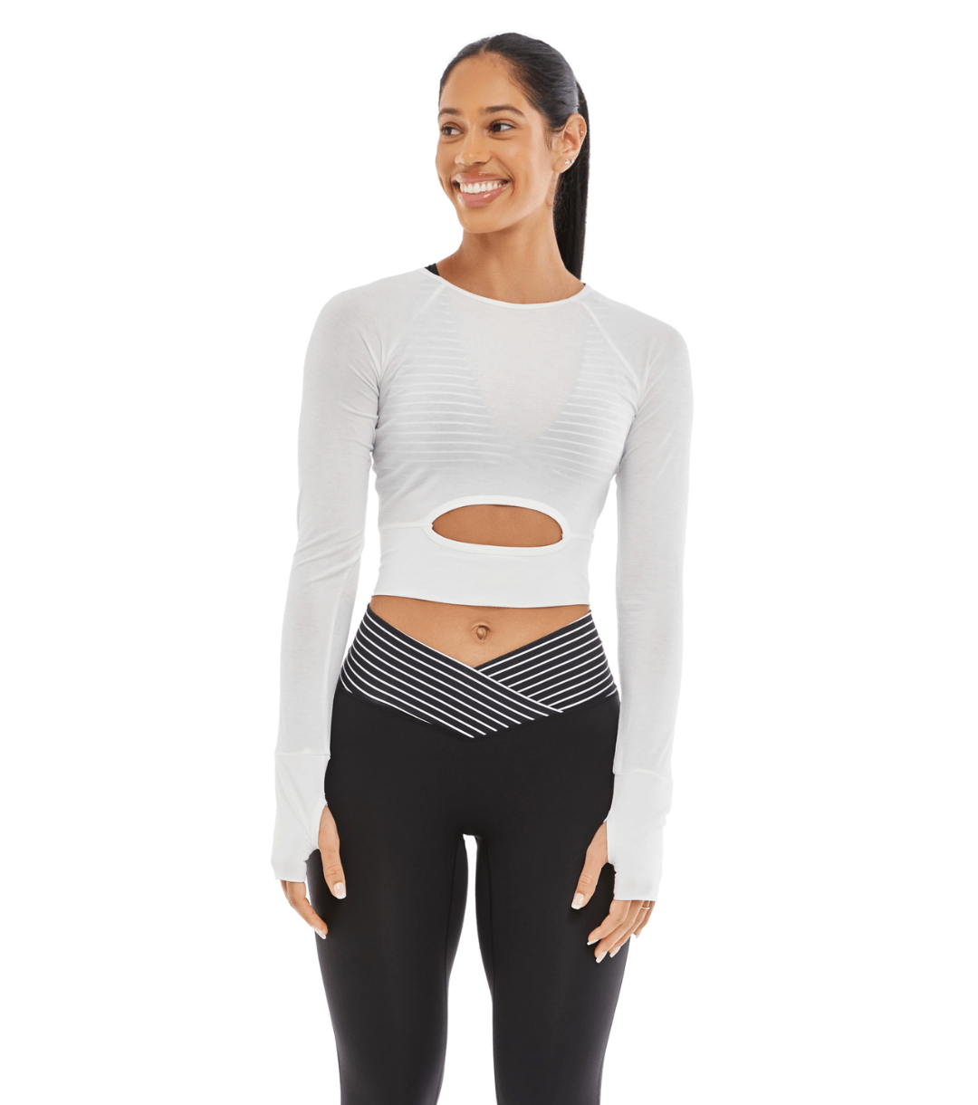 EFFORTLESS CROPPED TOP - ILUS LABEL