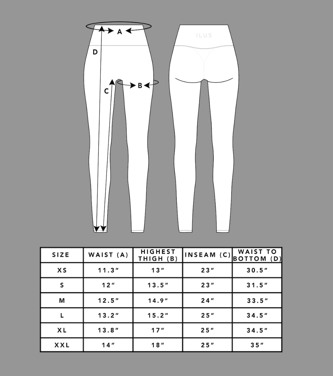 ESSENTIAL LEGGINGS - ILUS LABEL