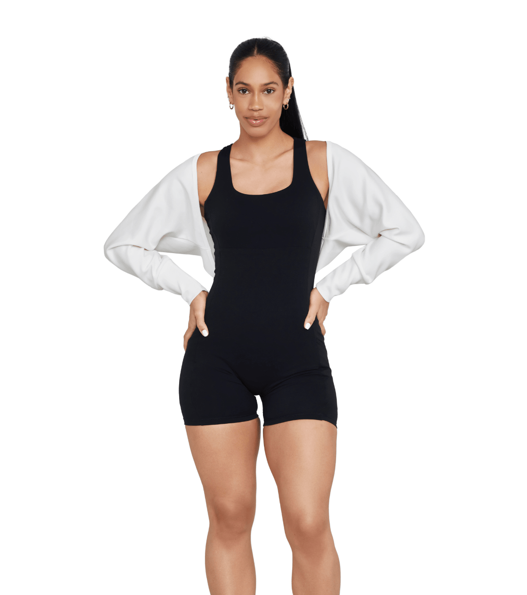ESSENTIAL OVERSIZED SHRUG - ILUS LABEL