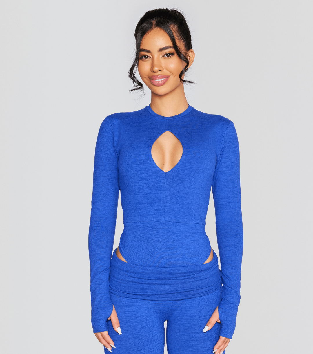 EXPOSED REVERSIBLE LONG SLEEVE BODYSUIT - ILUS LABEL