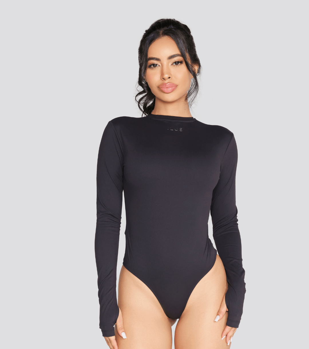EXPOSED REVERSIBLE LONG SLEEVE BODYSUIT - ILUS LABEL