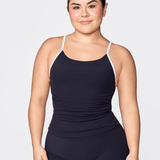 FUNDAMENTAL BARE TANK - BLACK - ILUS LABEL