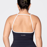 FUNDAMENTAL BARE TANK - BLACK - ILUS LABEL