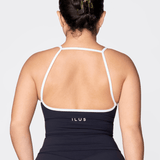 FUNDAMENTAL BARE TANK - BLACK - ILUS LABEL