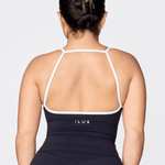 FUNDAMENTAL BARE TANK - BLACK - ILUS LABEL