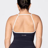 FUNDAMENTAL BARE TANK - BLACK - ILUS LABEL