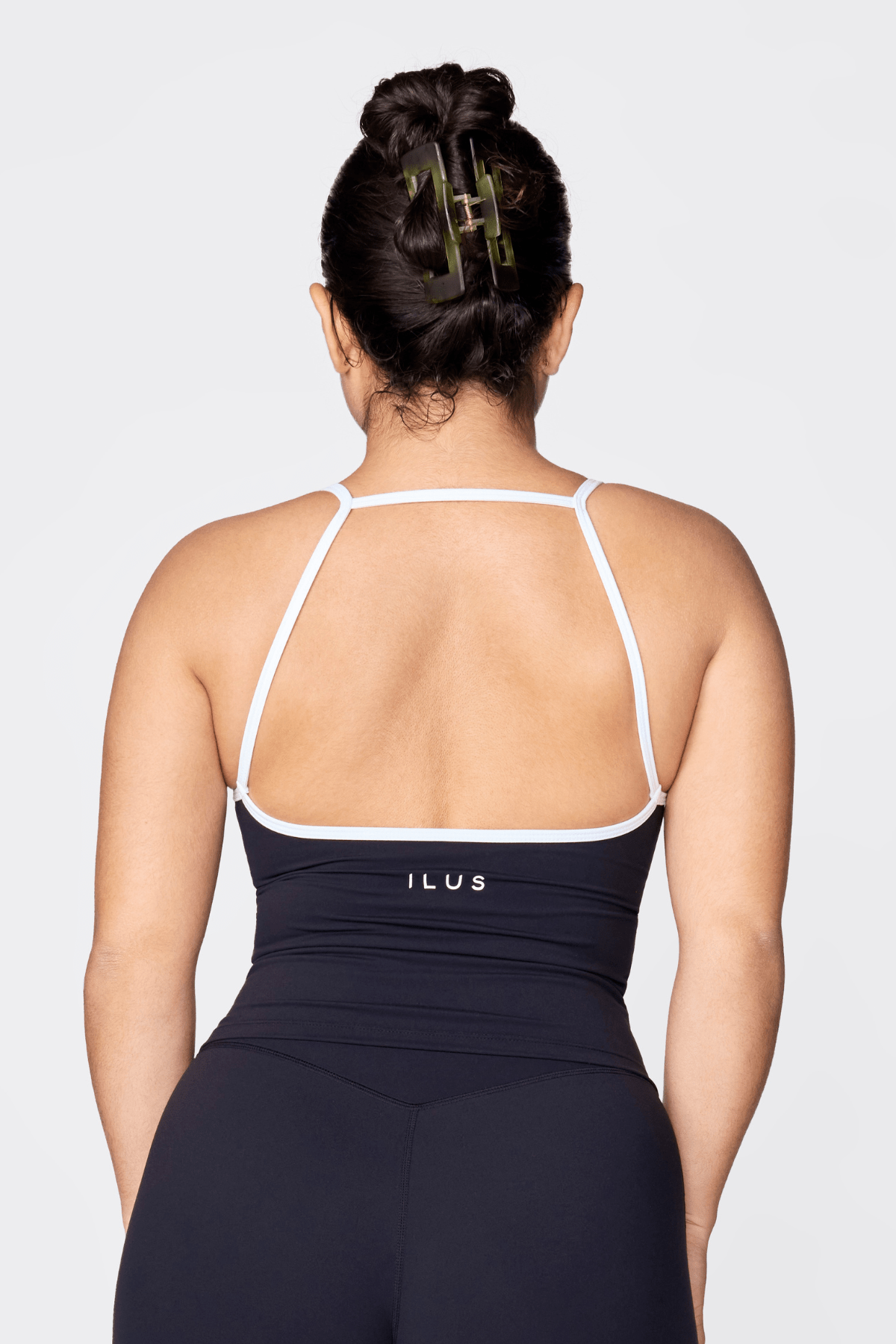 FUNDAMENTAL BARE TANK - BLACK - ILUS LABEL