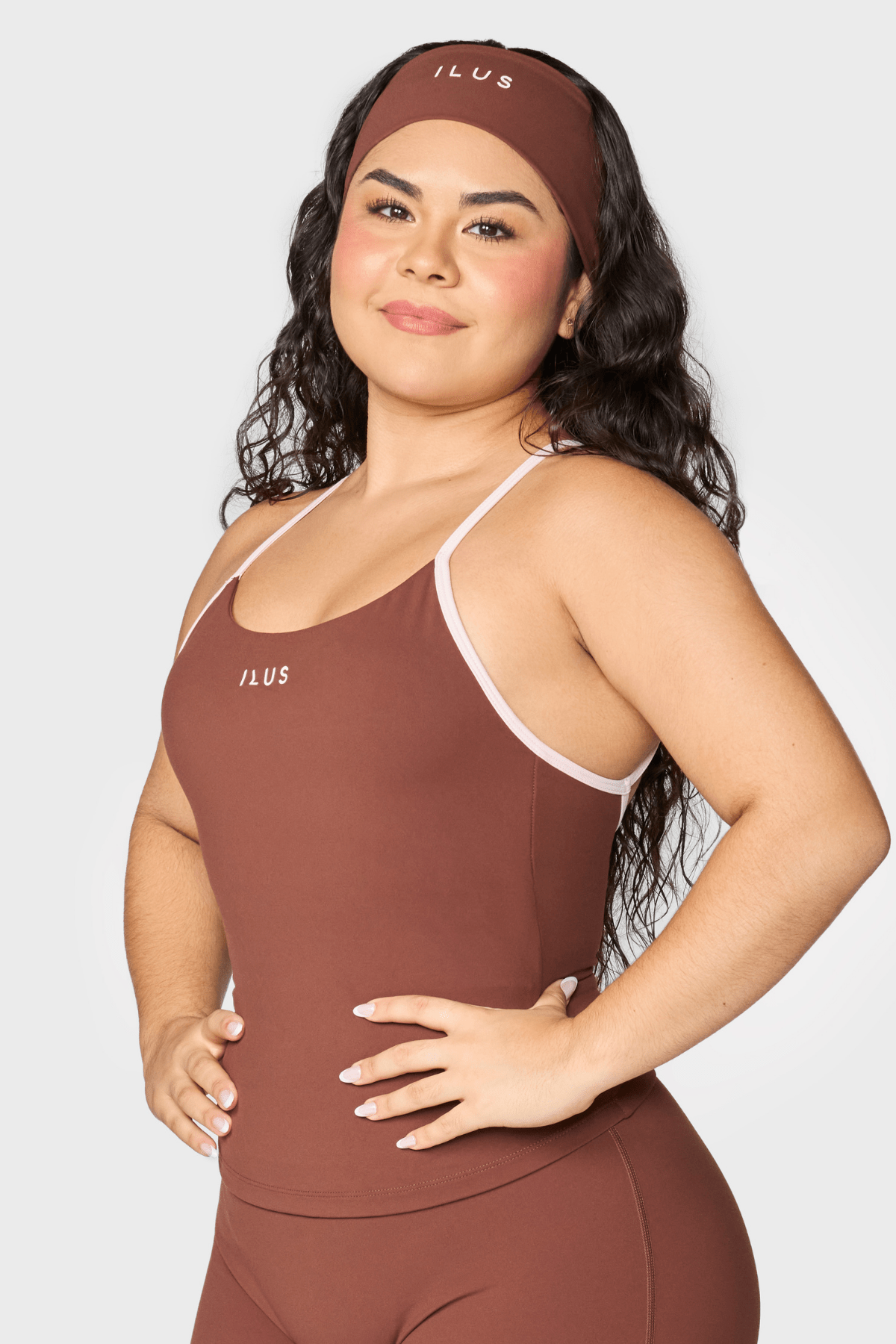 FUNDAMENTAL BARE TANK - CHOCOLATE - ILUS LABEL