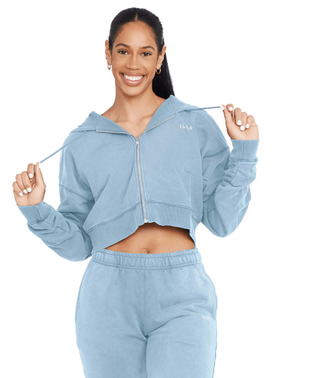 IDEAALINE ZIP - UP SWEATER - ILUS LABEL