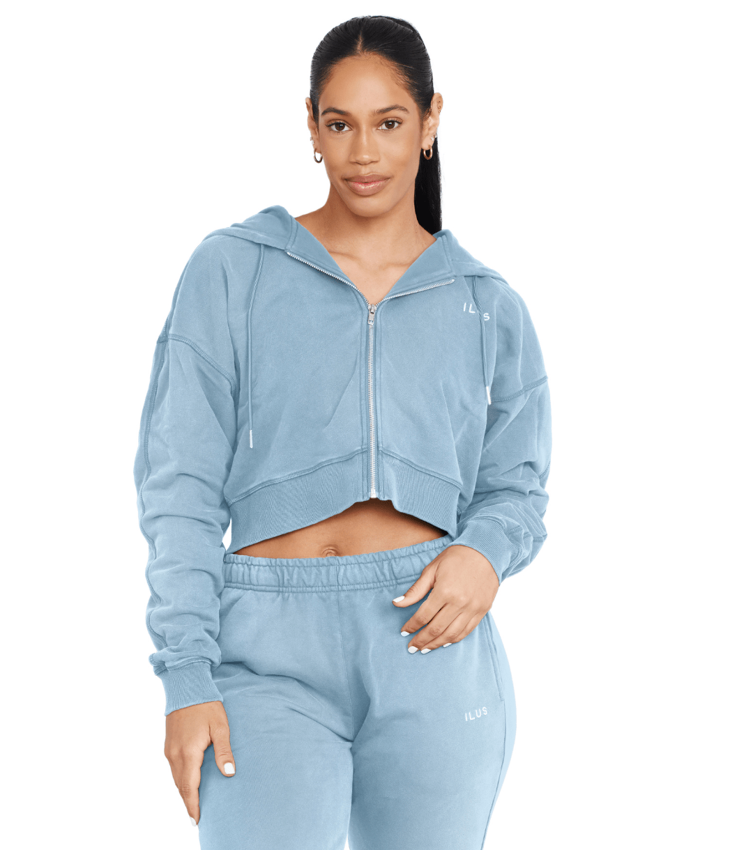 IDEAALINE ZIP - UP SWEATER - ILUS LABEL