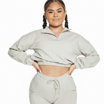 IDOL CROPPED PULLOVER SWEATER - ILUS LABEL