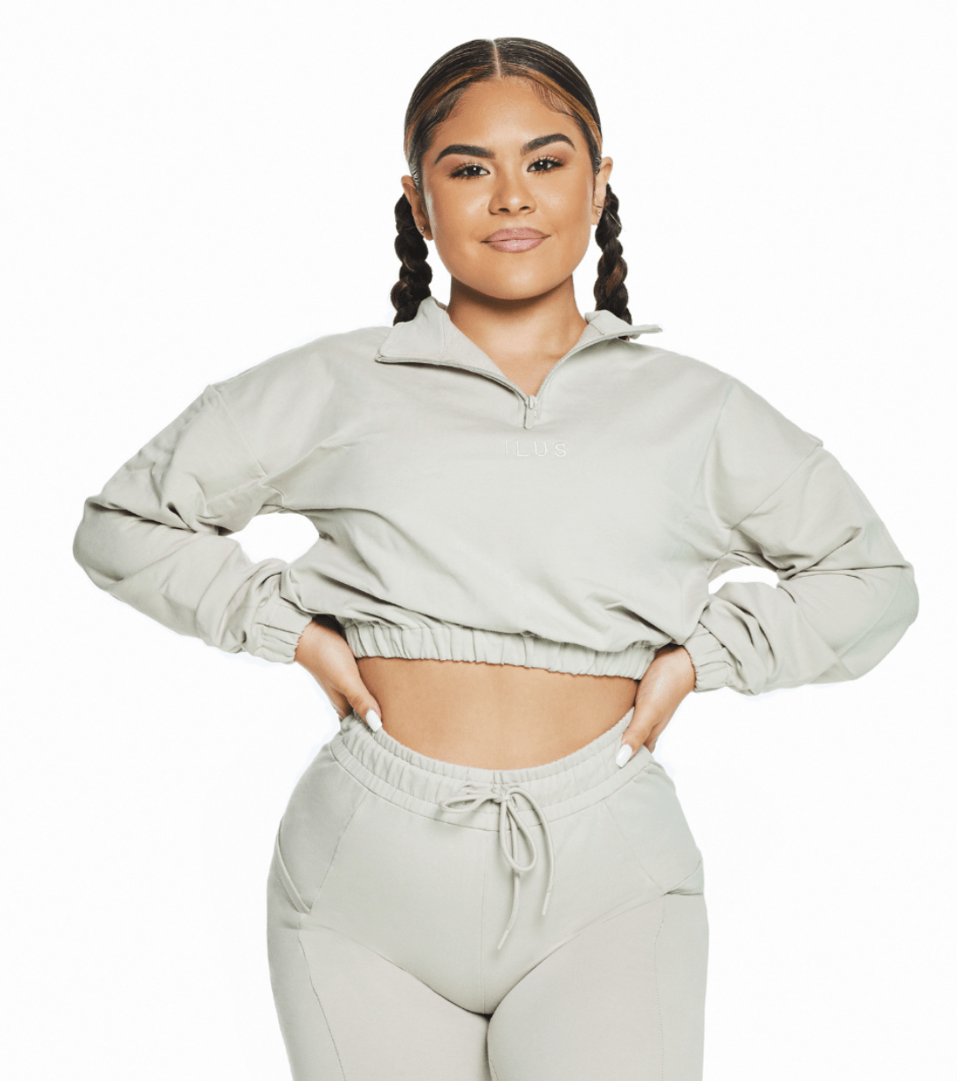 IDOL CROPPED PULLOVER SWEATER - ILUS LABEL