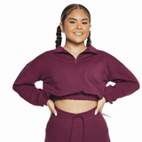 IDOL CROPPED PULLOVER SWEATER - ILUS LABEL