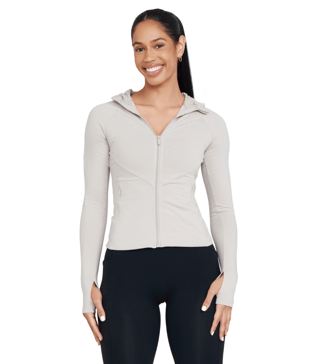 IDOL FULL LENGTH ZIP UP SWEATER - ILUS LABEL