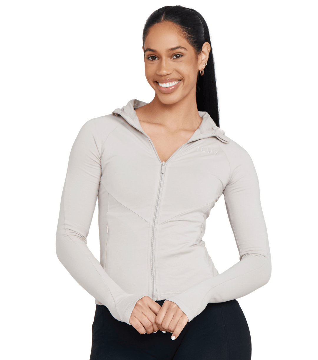 IDOL FULL LENGTH ZIP UP SWEATER - ILUS LABEL