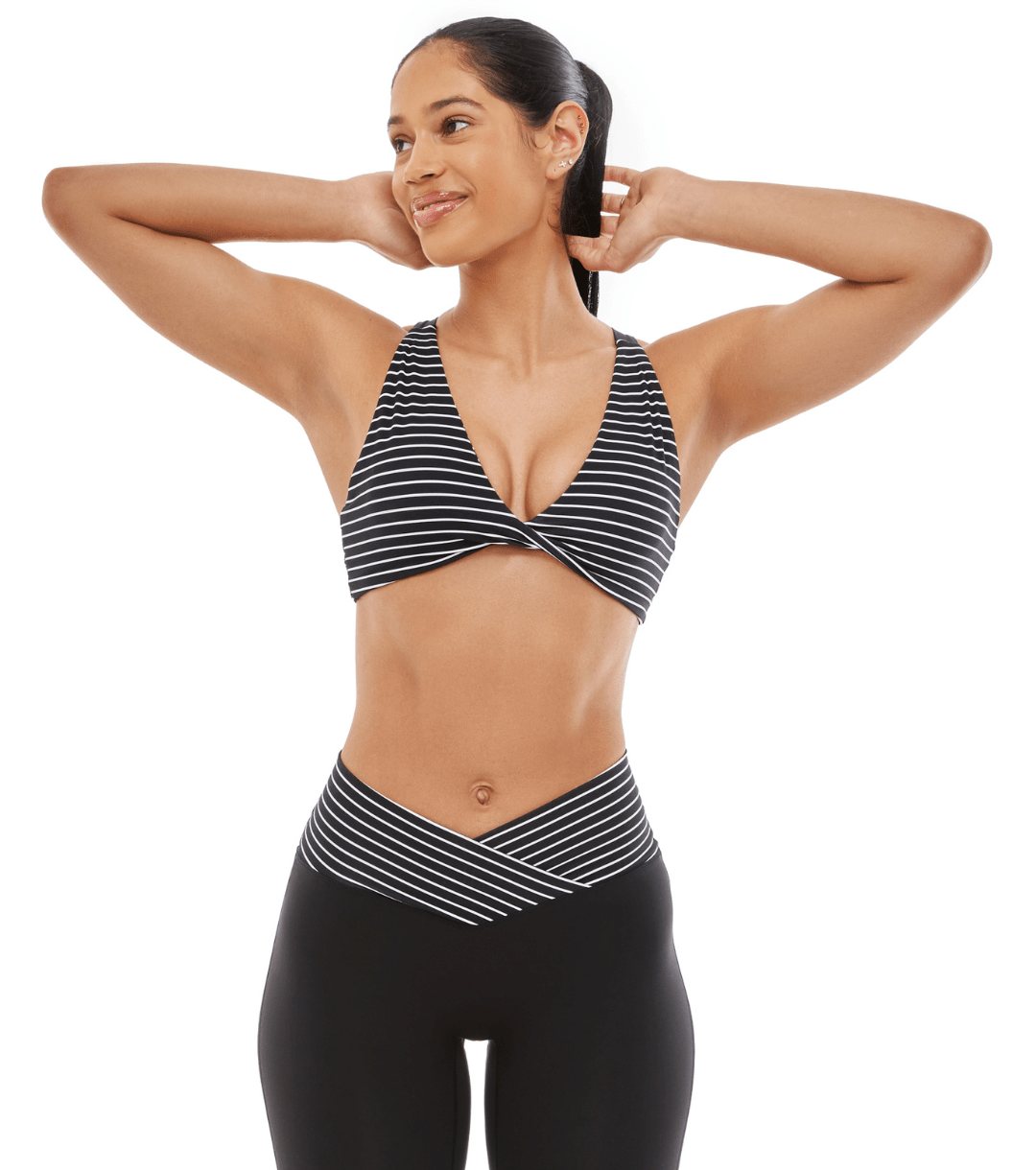 LINEAR CINCH TWIST BRA - ILUS LABEL
