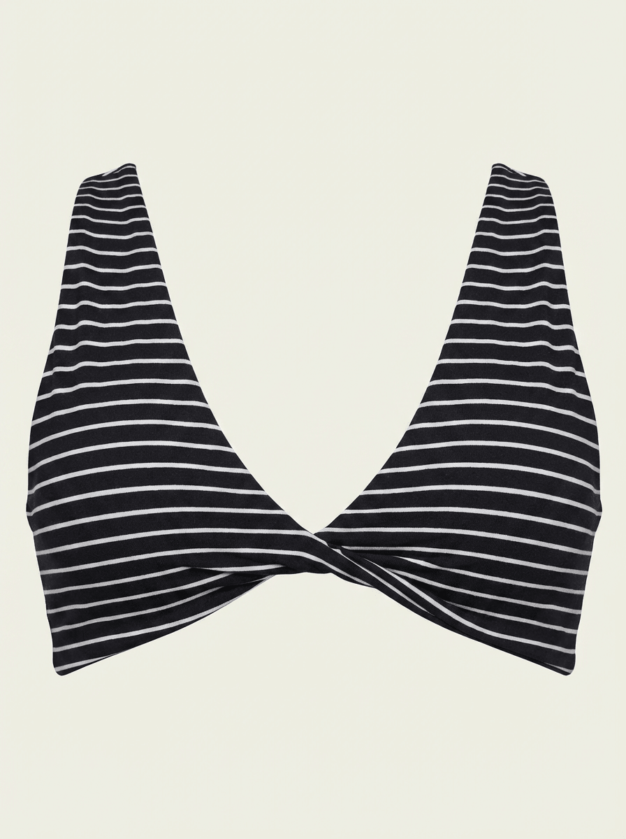 LINEAR CINCH TWIST BRA - ILUS LABEL