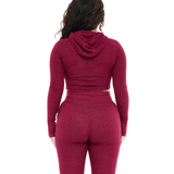 LOUNGE CROPPED HOODIE - ILUS LABEL