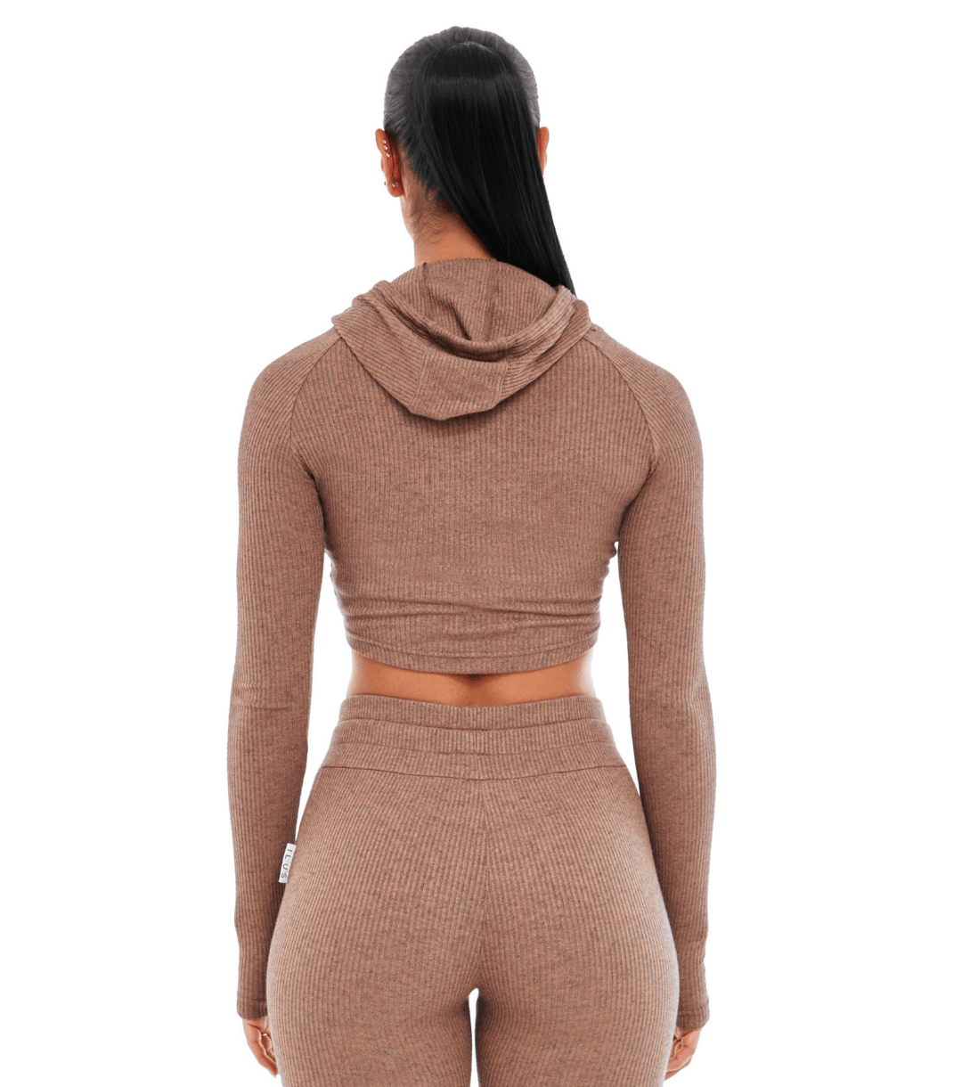 LOUNGE CROPPED HOODIE - ILUS LABEL