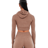 LOUNGE CROPPED HOODIE - ILUS LABEL