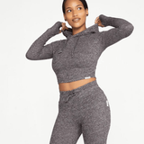 LOUNGE CROPPED HOODIE - ILUS LABEL
