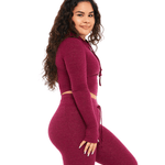 LOUNGE CROPPED HOODIE - ILUS LABEL