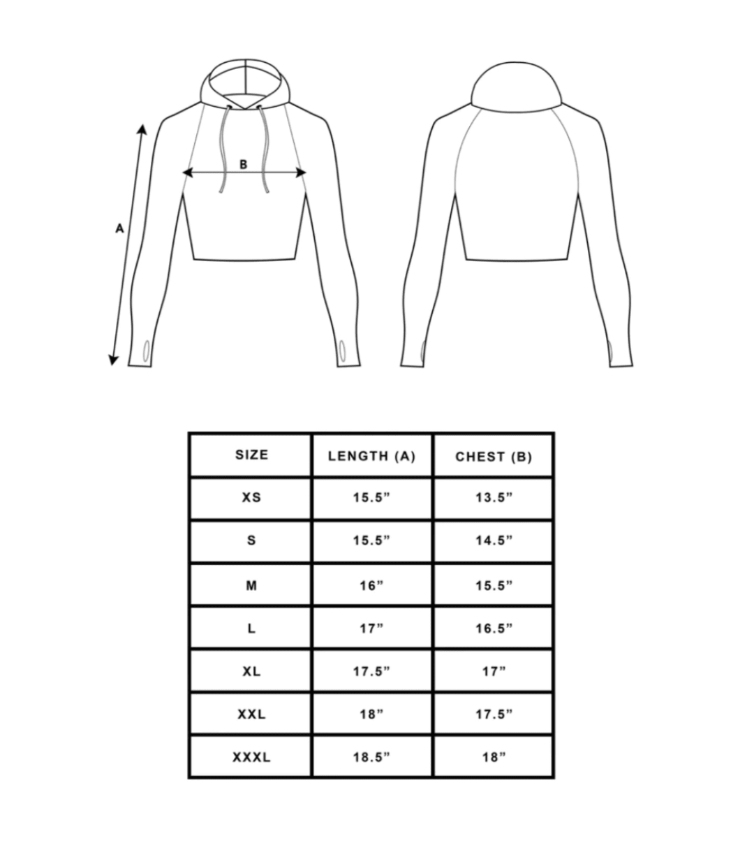 LOUNGE CROPPED HOODIE - ILUS LABEL