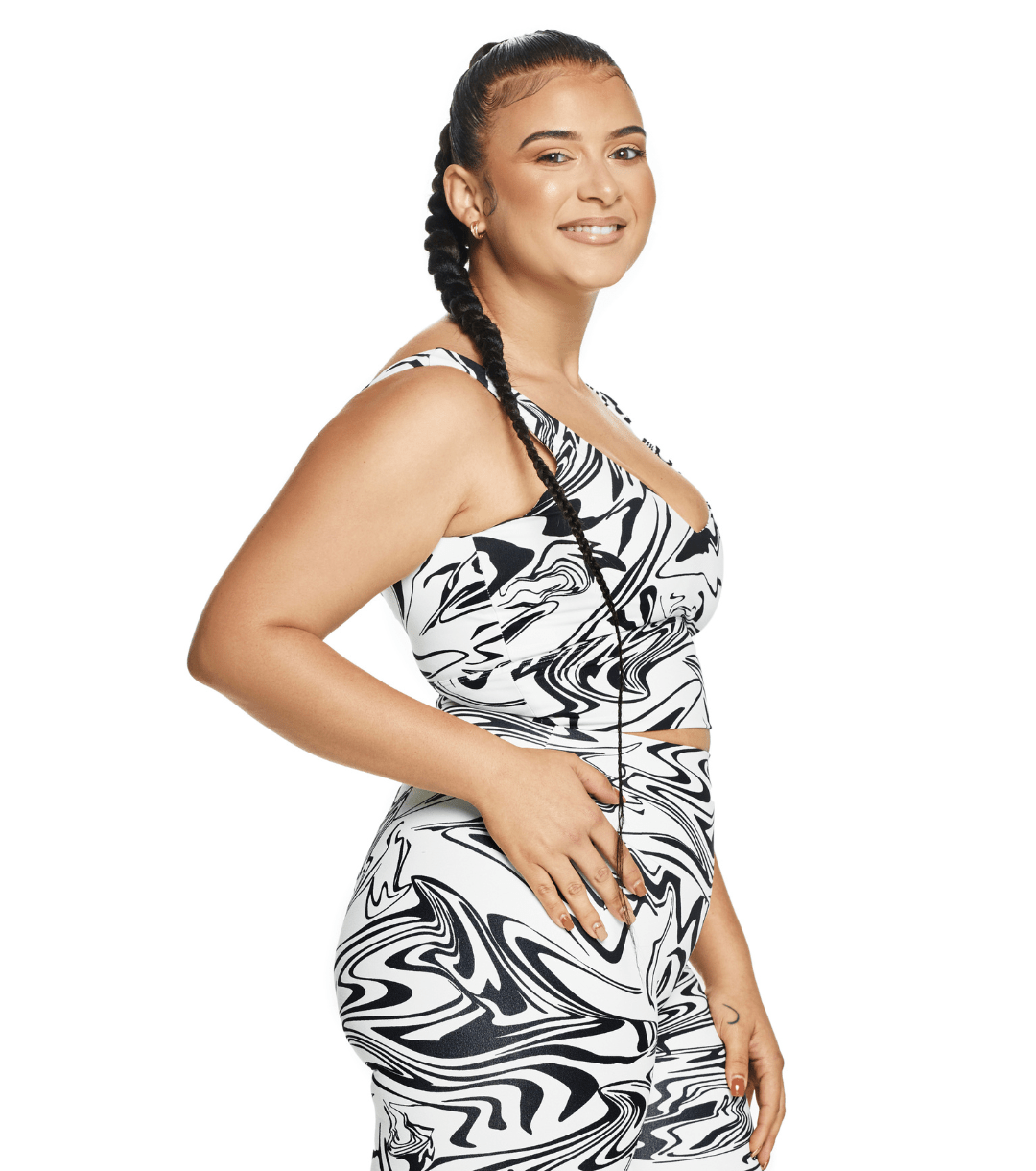 MARBLE MAGNIFY BRA - ILUS LABEL