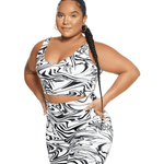 MARBLE MAGNIFY BRA - ILUS LABEL