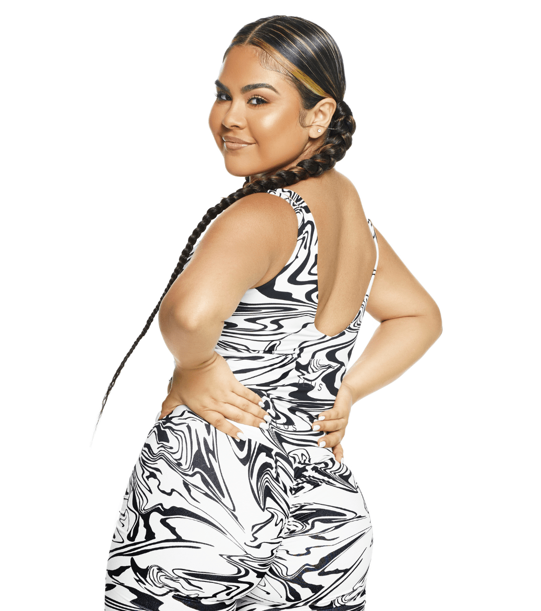 MARBLE MAGNIFY BRA - ILUS LABEL