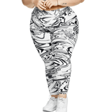 MARBLE MAGNIFY LEGGINGS - ILUS LABEL