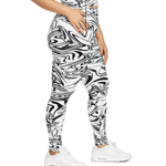 MARBLE MAGNIFY LEGGINGS - ILUS LABEL