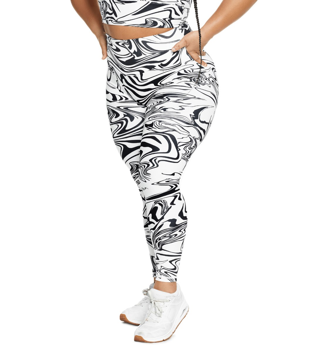 MARBLE MAGNIFY LEGGINGS - ILUS LABEL