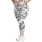 MARBLE MAGNIFY LEGGINGS - ILUS LABEL