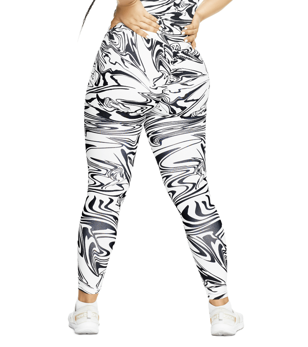 MARBLE MAGNIFY LEGGINGS - ILUS LABEL