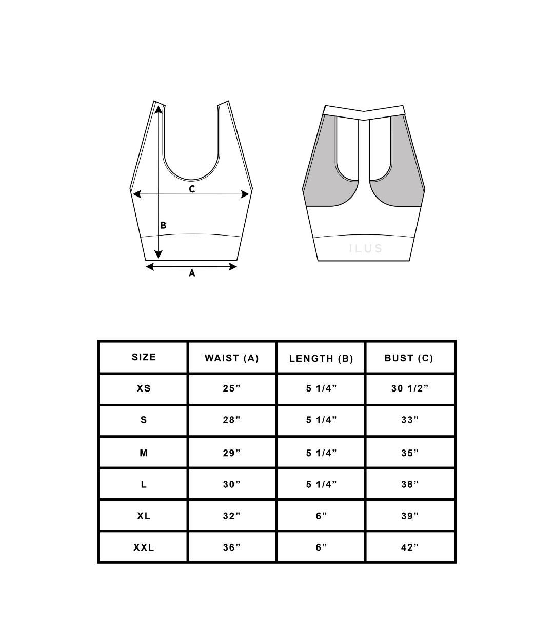seamLUX™ BARE BRA - ILUS LABEL