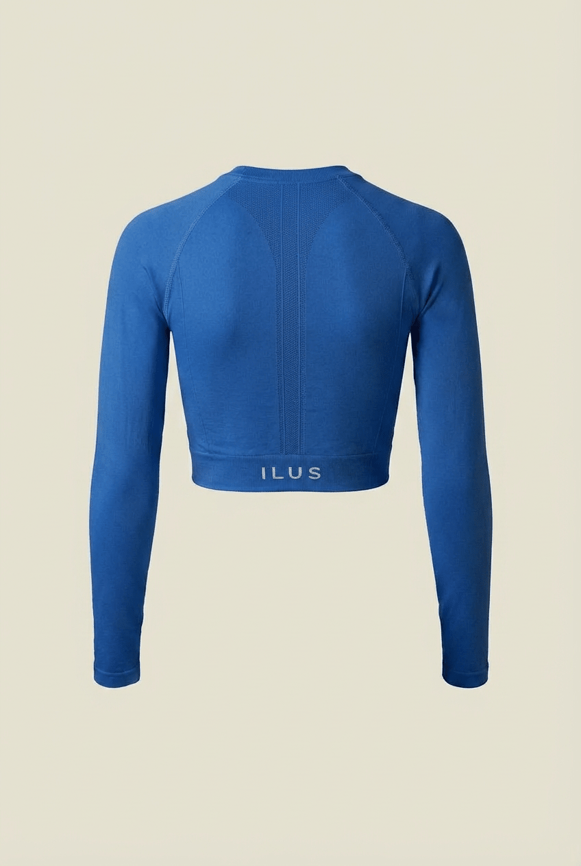 seamLUX CLASSIC CROPPED LONG SLEEVE - ILUS LABEL
