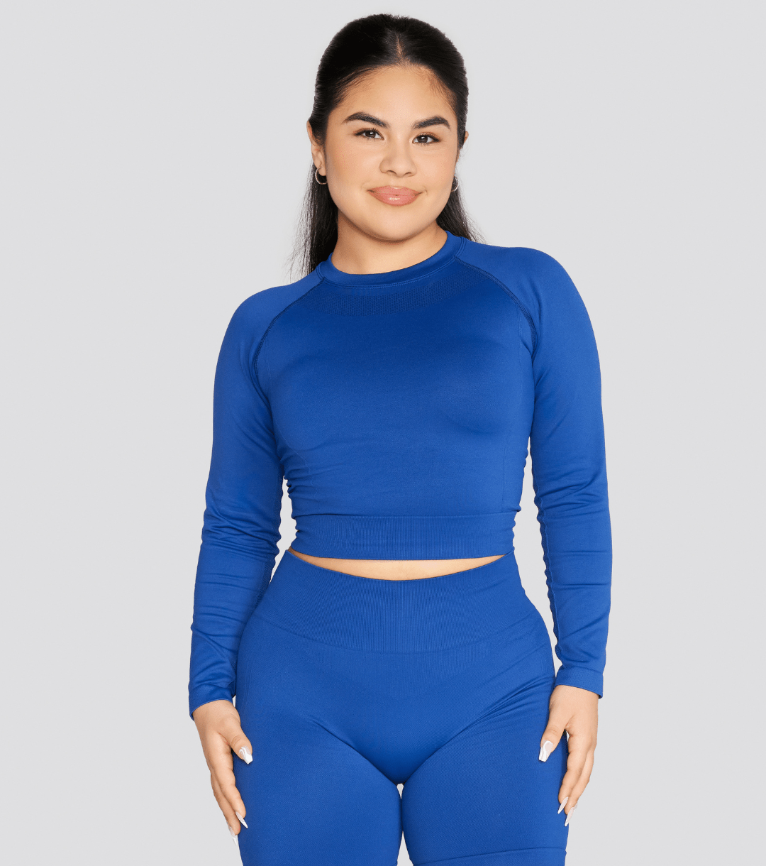 seamLUX CLASSIC CROPPED LONG SLEEVE - ILUS LABEL