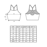 ALLURE HEATHER CROPPED TOP