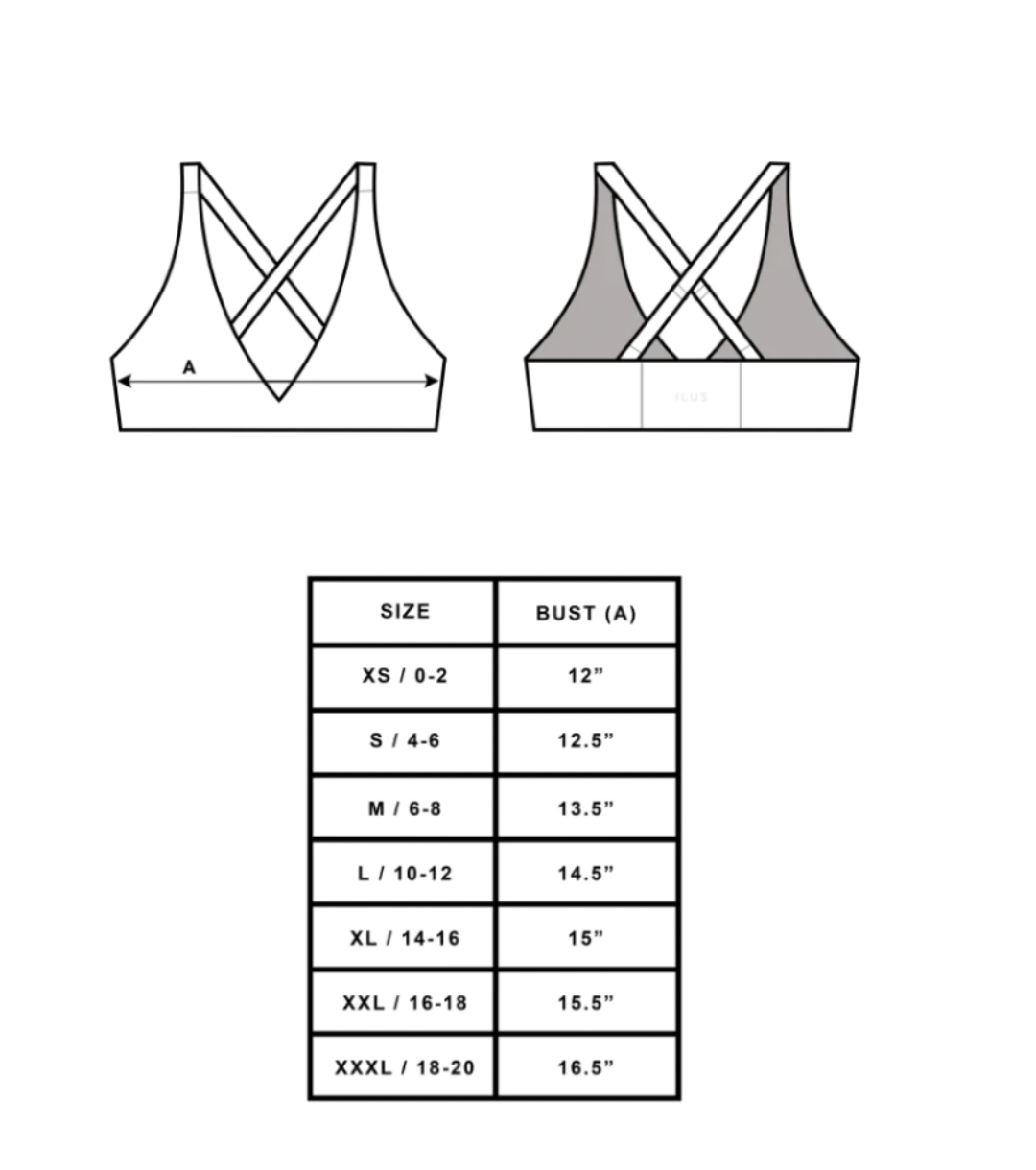 CINCH TWIST LINEAR BRA