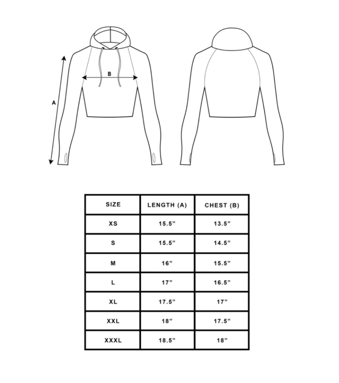 LOUNGE CROPPED HOODIE