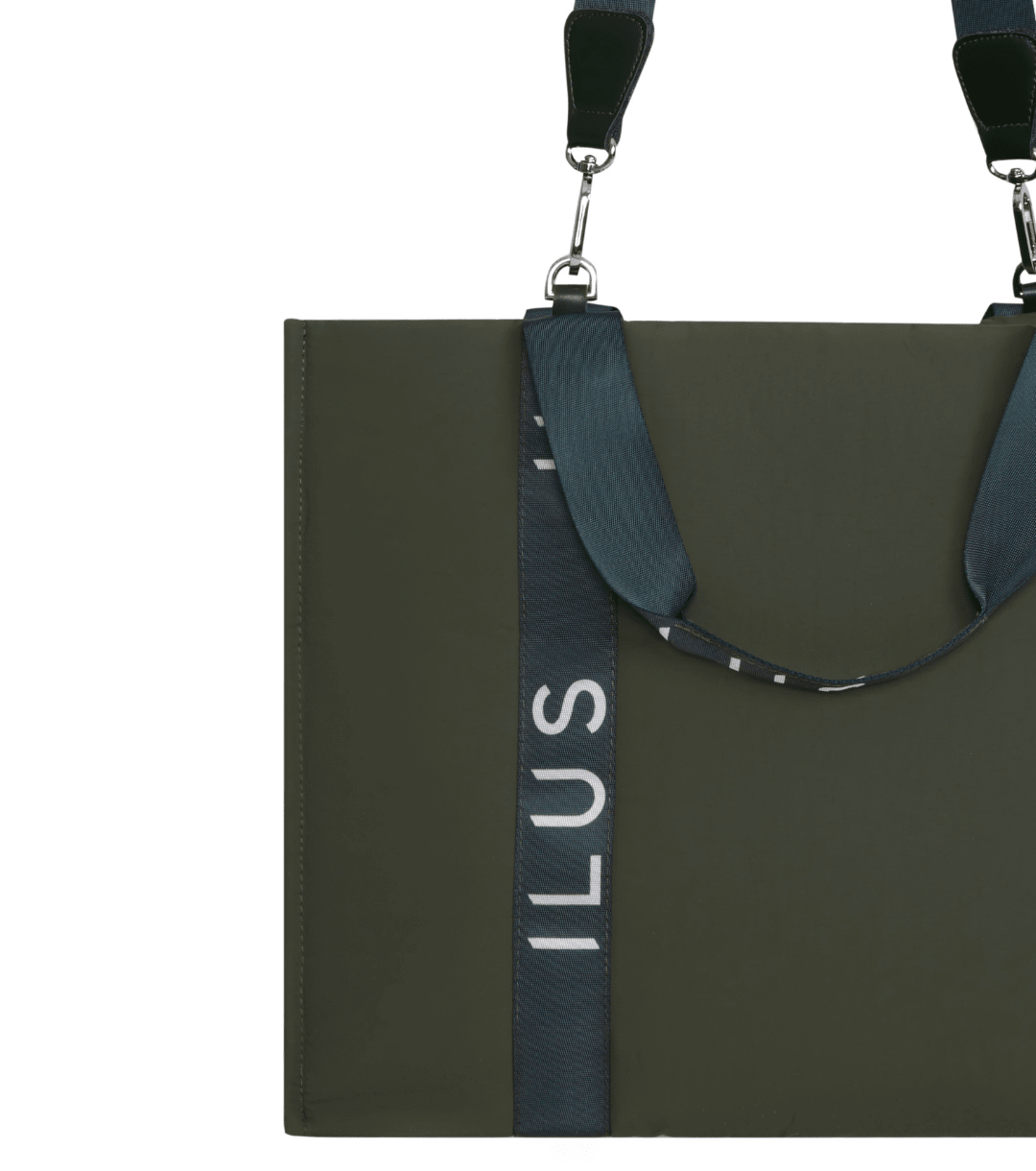 UNRIVALED LARGE TOTE BAG - ILUS LABEL
