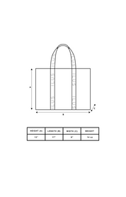 UNRIVALED LARGE TOTE BAG